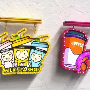 现代灯箱3D模型下载